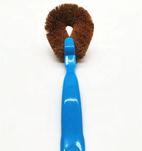 

Kitchen cleaning cooking pan dish natural coconut shell fiber eco friendly durable wavey brush