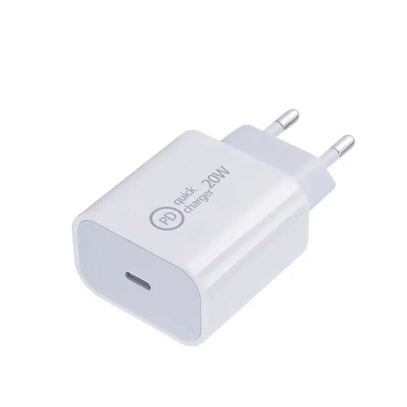 

20W PD Quick Charge TYPE-C PD Charger USB C Power Adapter Wall Travel Mobile Phone Charger For Apple iPhone 12 Pro max