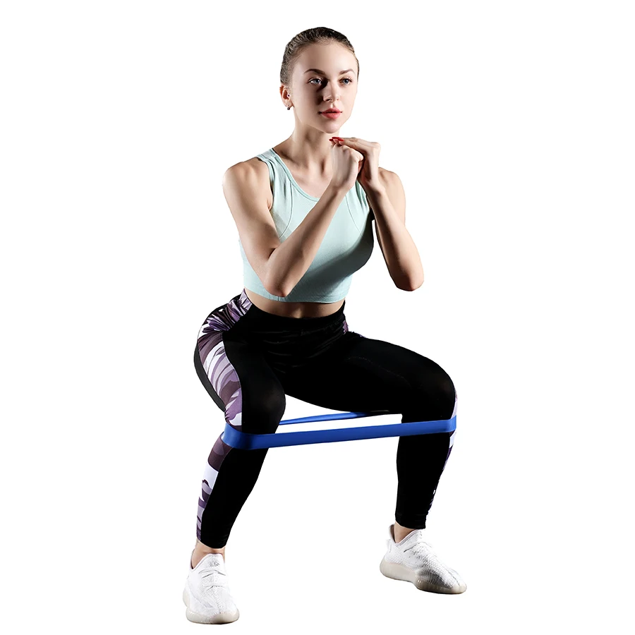 

Wholesale Natural Latex Resistance Bands Squat Hip Circle Elastic Band Yoga Stretching strength training Ligas De Resistencia