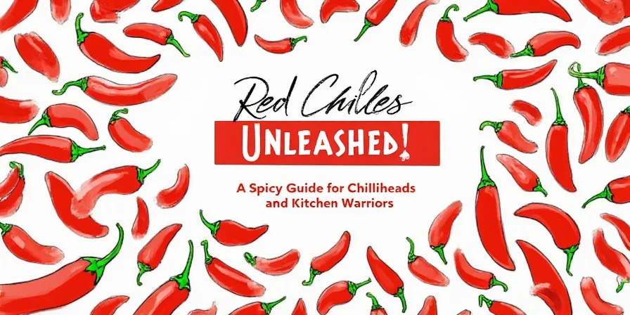 Scoville Scale Chart with Red Chiles