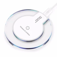 

Free Sample K9 Universal Crystal Qi Wireless Charger With LED Light Mobile Phone Wireless Charging