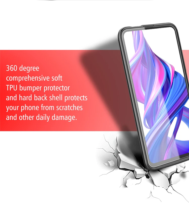 Battery charger smart cute power bank 50000 mah battery case mobile for Huawei Honor 9X / 9X pro Charging Case Cover - ANKUX.COM