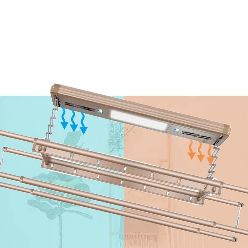 

Ceiling Mounted Intelligent Electric Clothes Drying Rack Hanger, Customized