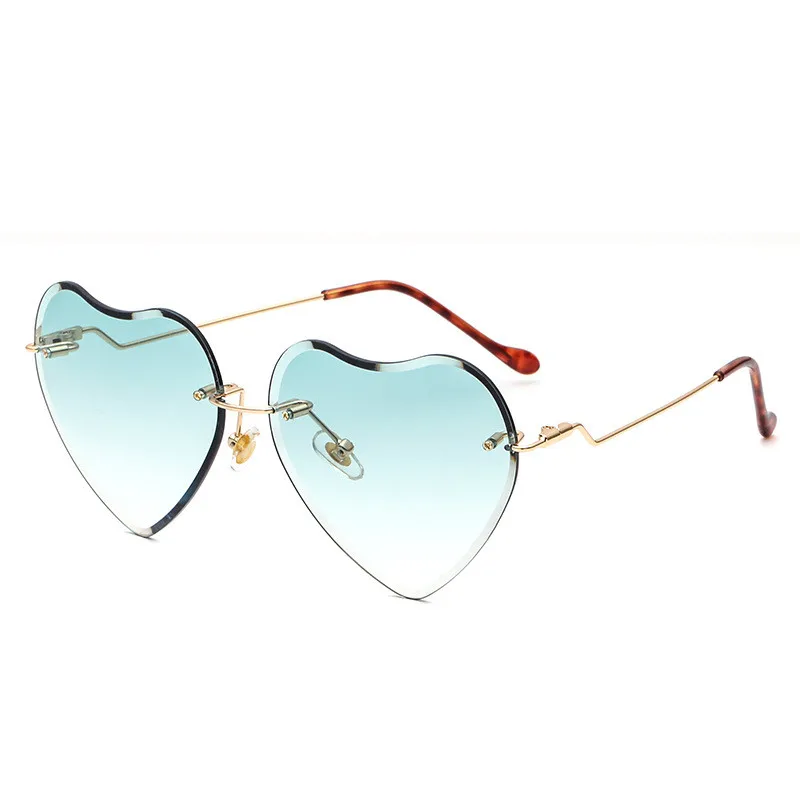 

Wholesale Heart Shaped Ladies Sun Glasses Women Womens Sunglasses Trendy