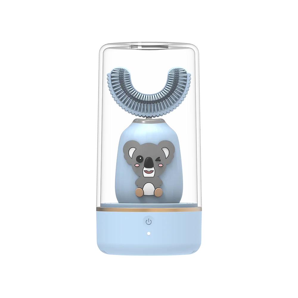 

360 Degrees Childrens Manual U Shaped Smart Toothbrush For Kids U Shape Kids Toothbrush, Pink, yellow, blue