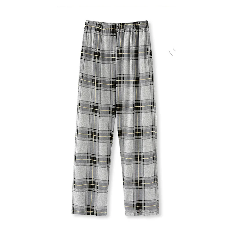 

Women's plus size Eco-friendly Pajama Pants 100% Cotton Plaid Lounge Pants Bottom