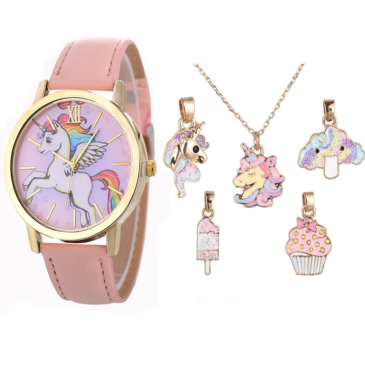 

New Arrival Wholesale Watch Bracelet Set Women Ladies Bracelet Watch