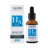 

Isner Mile OEM/ODM Private Label Anti-Aging Hyaluronic Acid Vitamin & Plant Extract Serum Vitamin C Hyaluronic Acid Serum