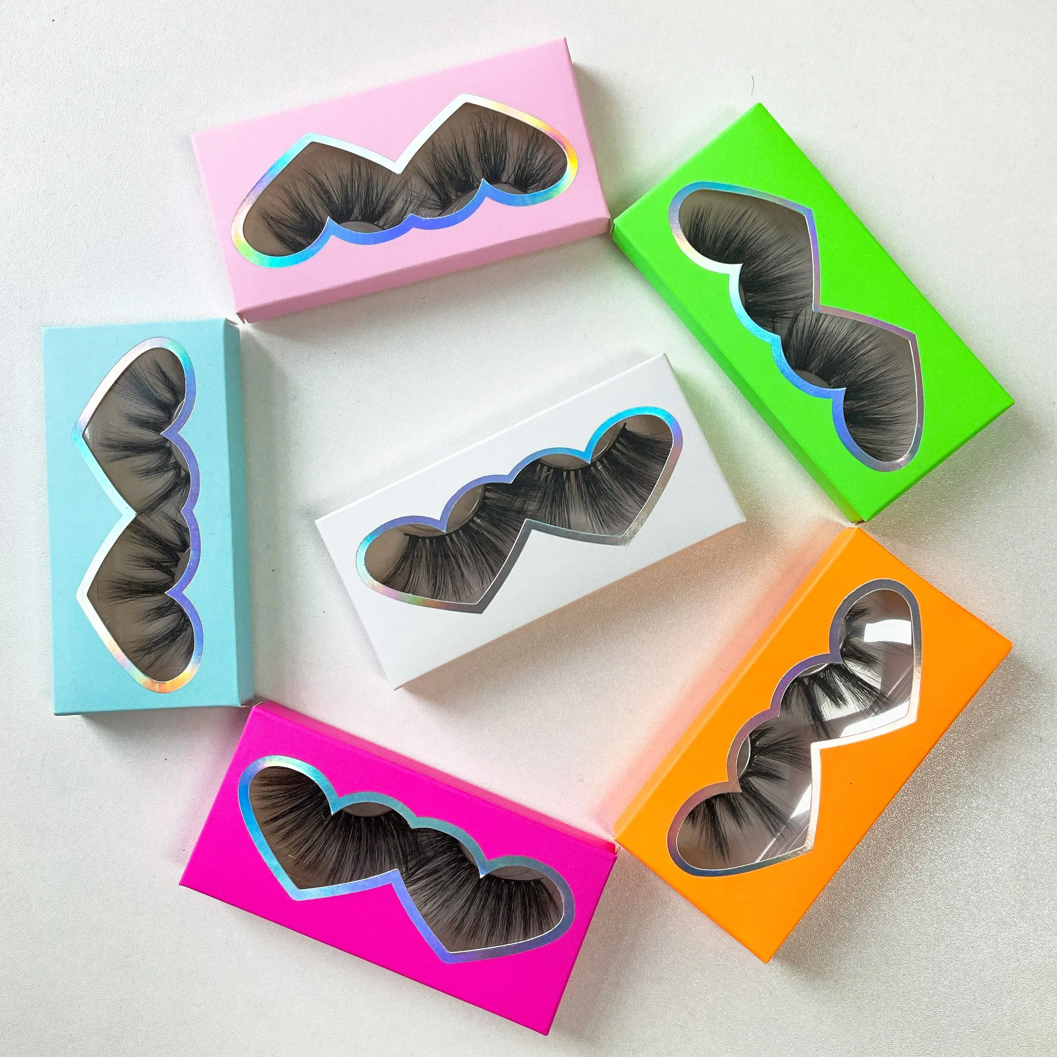 

2021 New arrivals private label mink 25mm eyelashes vendor cruelty free 3d siberian mink 25mm eyelashes, Black