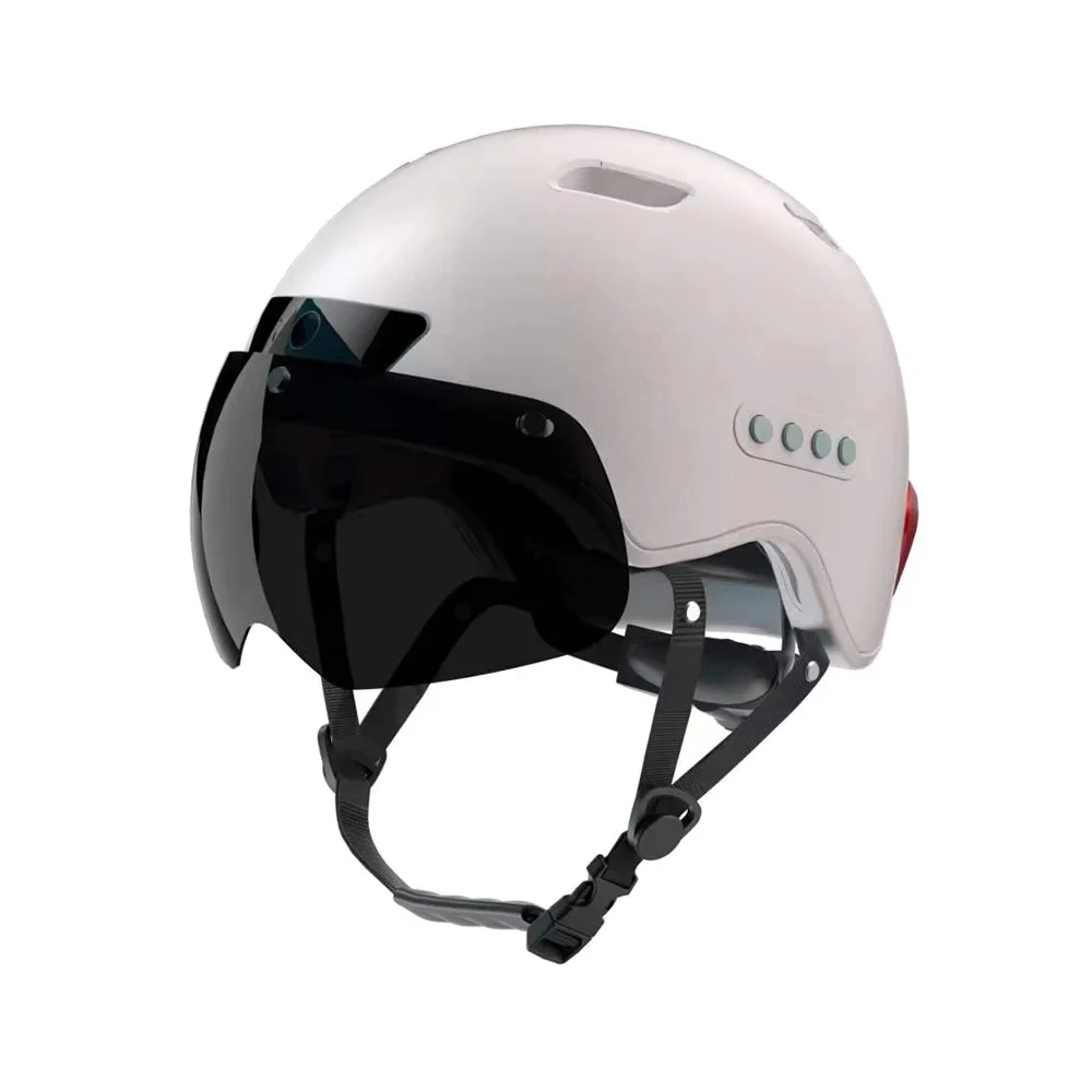 

smart helmet for urban traffic multi functional for safety riding full HD 1080P camera turn signal