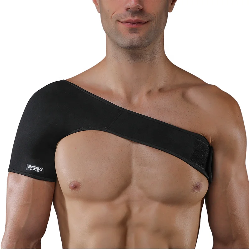 JINGBA Dropshipping a Mazon Hot Selling Customize Neoprene Adjustable Compression Shoulder Brace Support Belt Pressure Pad