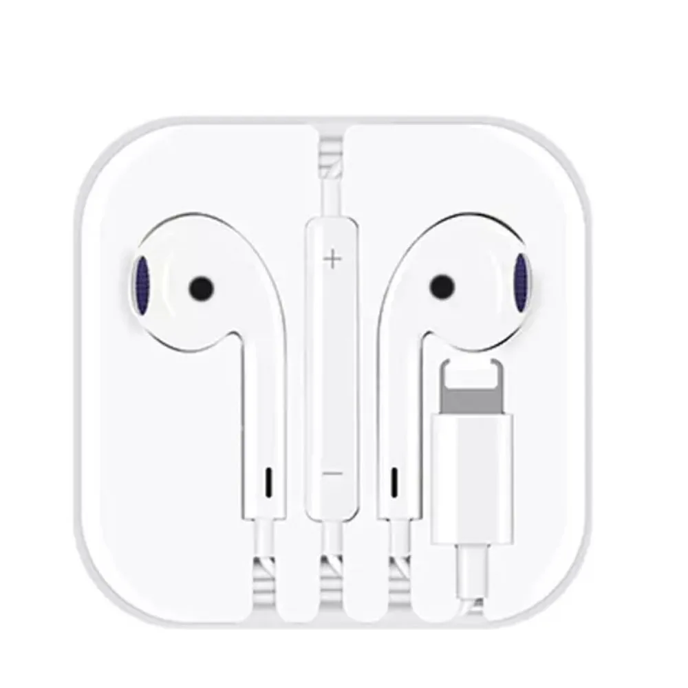

Light ning Wired Earphones Music Headset For Apple iPhone 12 11 Pro XR X XS Max 8 7 Plus Earbuds With Mic HiFi Stereo Headphones, Multi