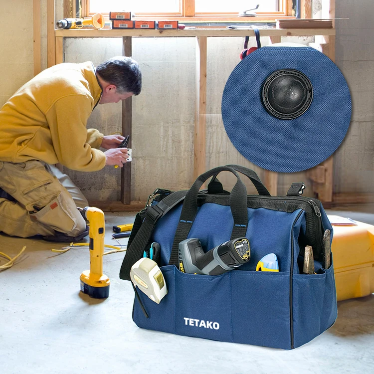 
Heavy Duty Durable tote Polyester Electrician work tools kit Shoulder electrical tool bag 