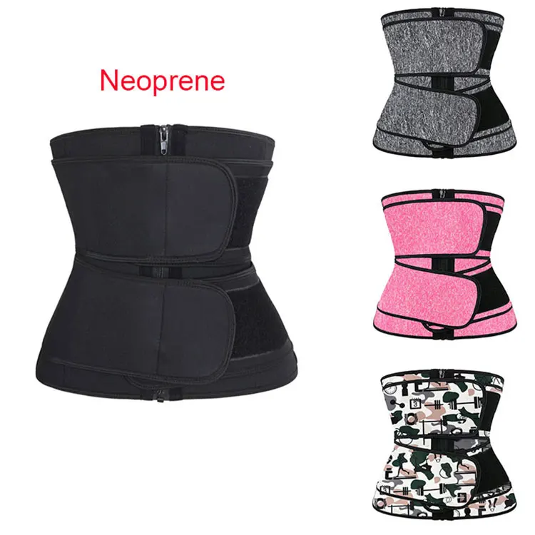 

Dropshipping Waist Trainer Plus Size Neoprene High Quality Waist Trainer Belt Corset Women Girdle Faja Waist Shapers Shapewear, As shown