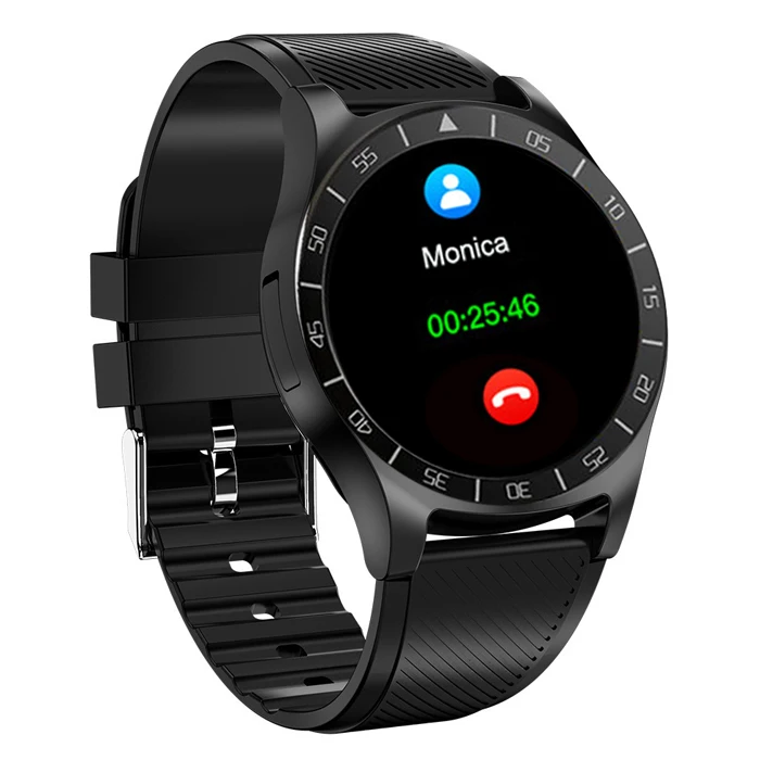 

Fashion design round screen Sport Smart Watch 2020, Black/silver/gold