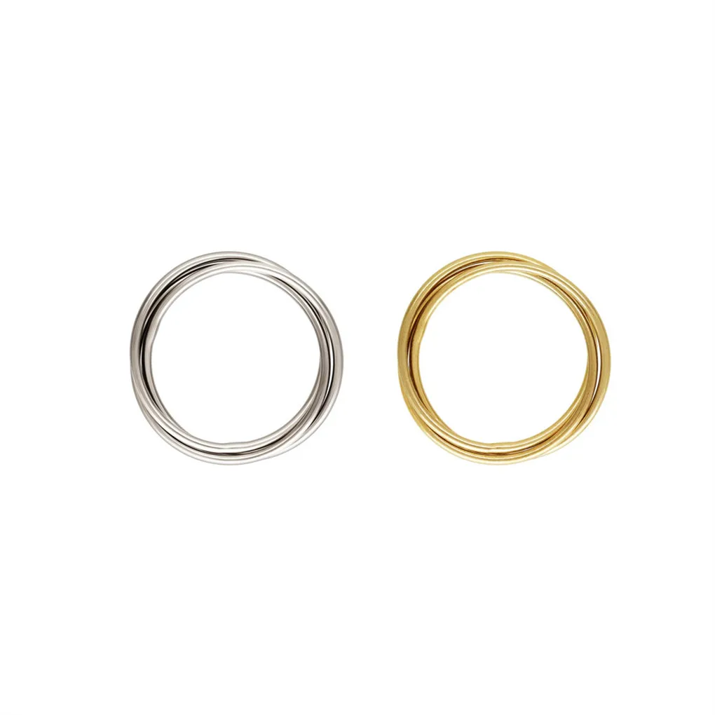 Hot 925 Sterling Silver Knuckle Unique 1.0mm Rolling Stacking Fashion Ring for Women Jewelry