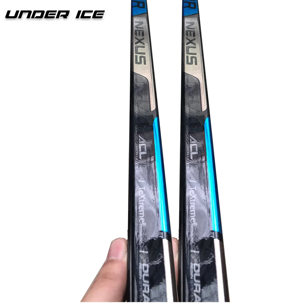 

UICE 100% Carbon High Quality ice hockey stick Senior P92 P88 P28 SR/INT/JR Size for pro hockey play, Metallic teal