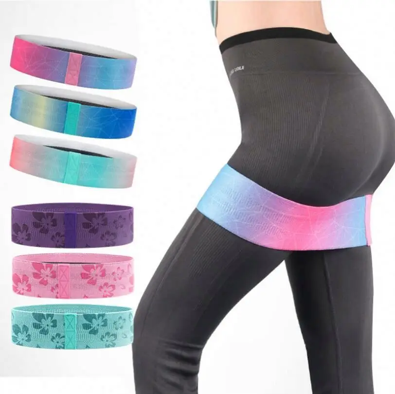 

Yoga Resistance Band Hip Ring Non-slip Elastic Squat Artifact Sports Fitness Beautiful Buttocks Resistance Ring Stretching Band