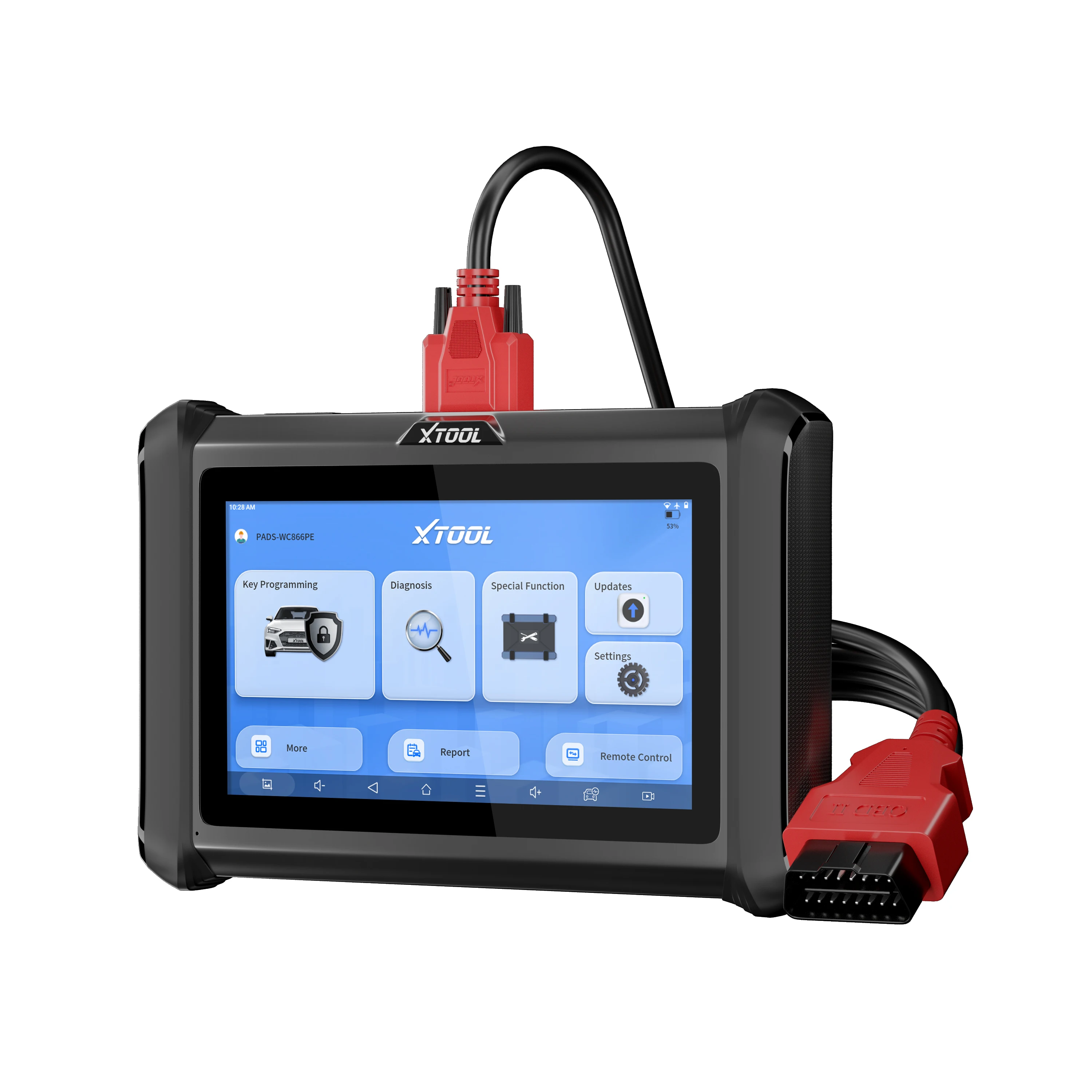 

Newest XTOOL X100 PADS OBDII Full System Car Diagnostic Tool X100 Key Programmer With 23 Kinds Special Functions