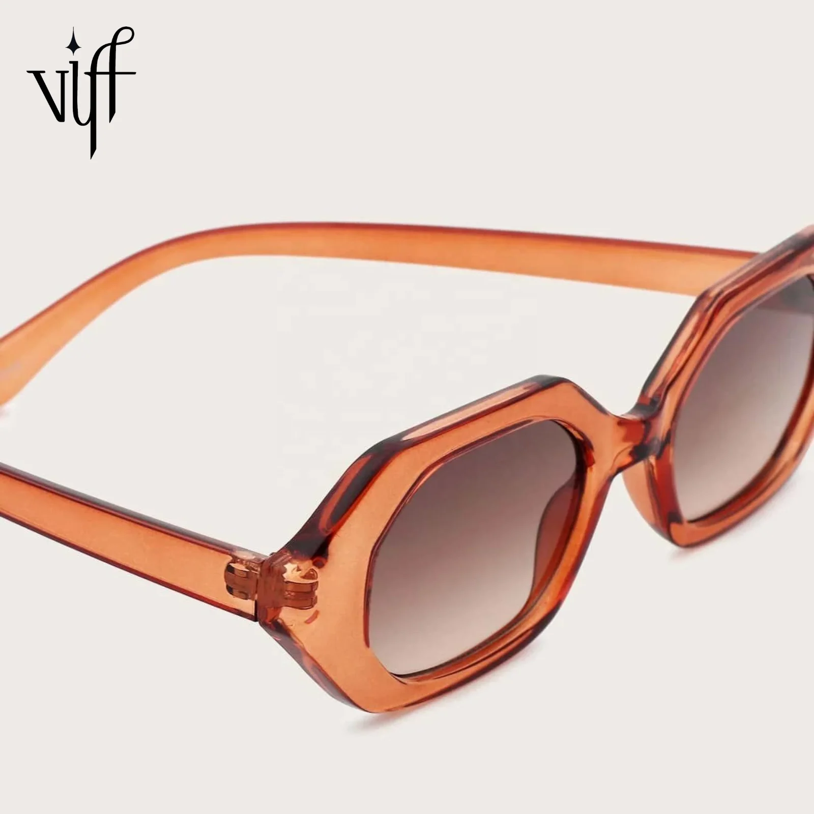 

VIFF HP20210 Popular High Quality Rectangle Sun glasses 2021 Designer Stylish Shades Custom Logo Sunglasses