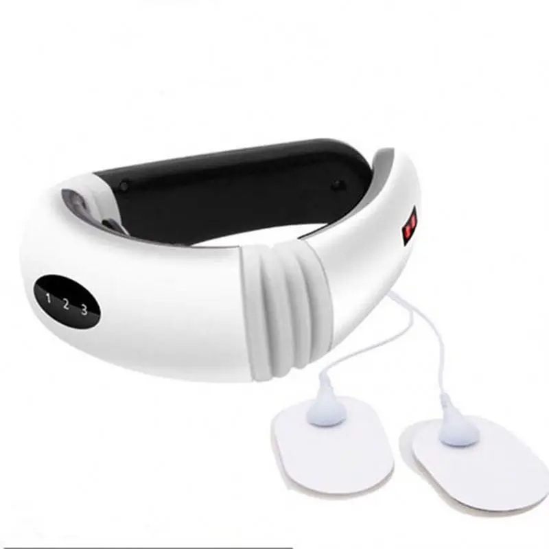 

6 mode electric neck massager multi-function massage god, White