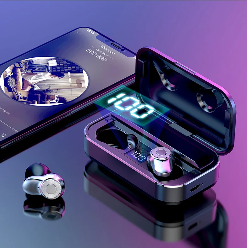 

BK-A6 True Mini Wireless Earphone Bluetooth Airpods Wireless Earbuds for Samsung iPhone