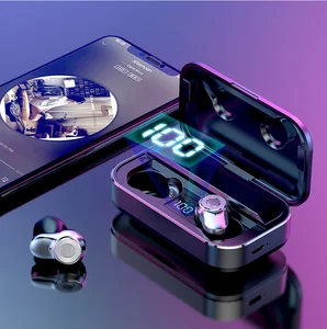 BK A6 True Mini Wireless Earphones LED Display