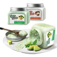 

Wholesale OEM Bulk Organic Natural Shea Butter Skin Whitening Dead Sea Salt Lightening Exfoliating Fruit Body Scrub