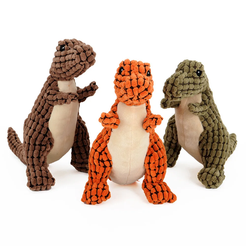 

Dog Bites Toy Dog Makes Noise Toy Pet Toy Stuffed Dinosaur