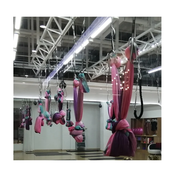 

Silk Fabric Antigravity Air Yoga Swing Aerial Yoga Hammock, Many different colors