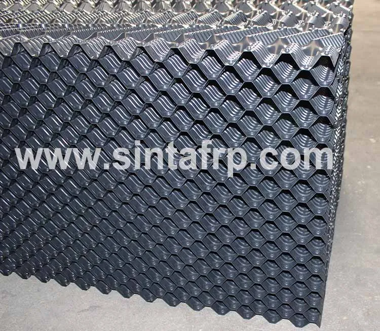 Of21ma Antifouling Fill Offsetfluted Film Packs For Hvac Cooling