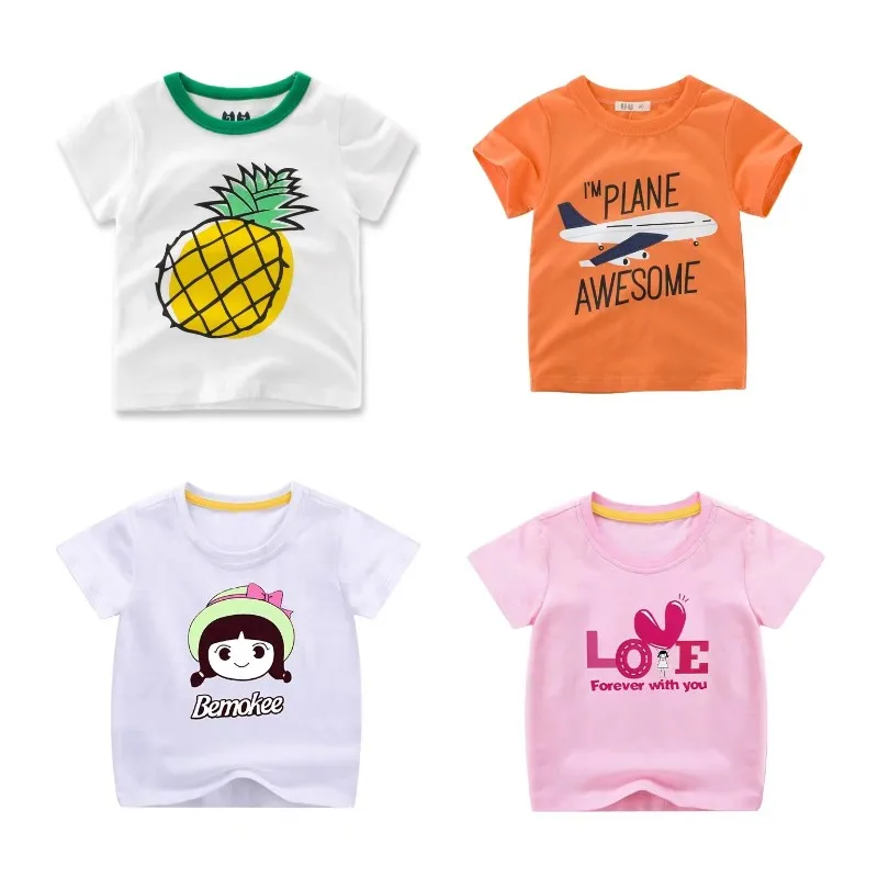 

2021 Summer Casual Boy T-shirt Hot Sale Children's Clothing Short Sleeve