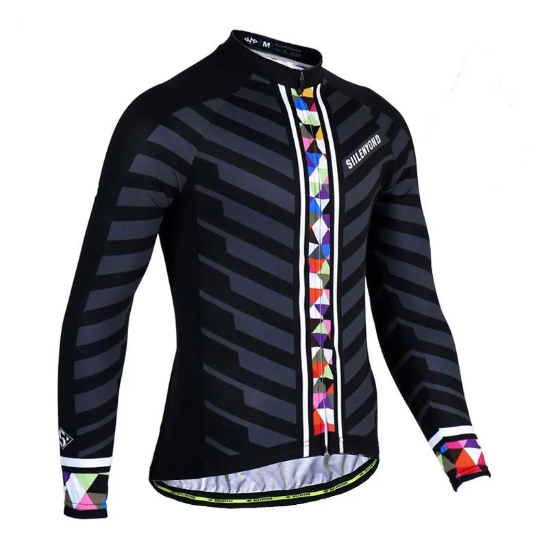 

Men's Cycling Bike Jersey Winter Thermal Long Sleeve Running Jacket with Full Zipper Cycling Jacket Riding Wear Cycling Apparel
