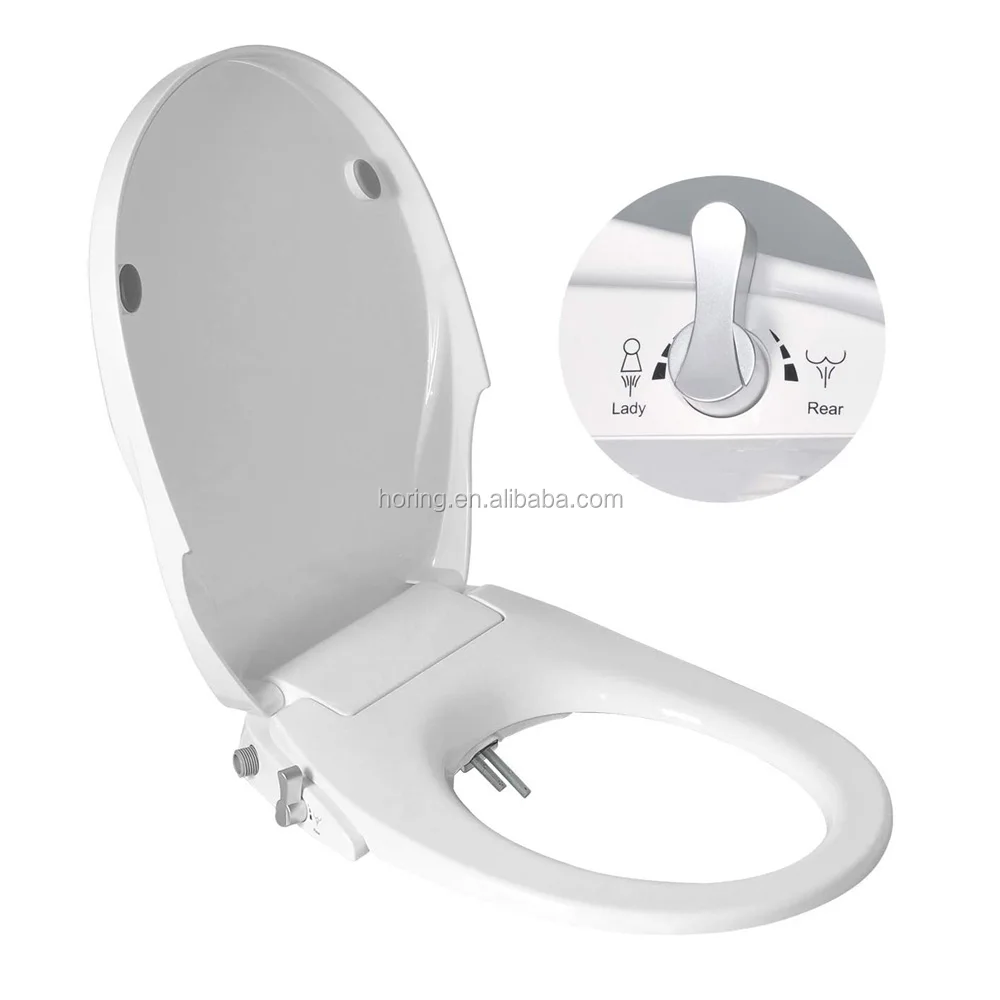 
American Standard Aqua Wash 17inch Round Toilets Non-Electric Bidet Seat 