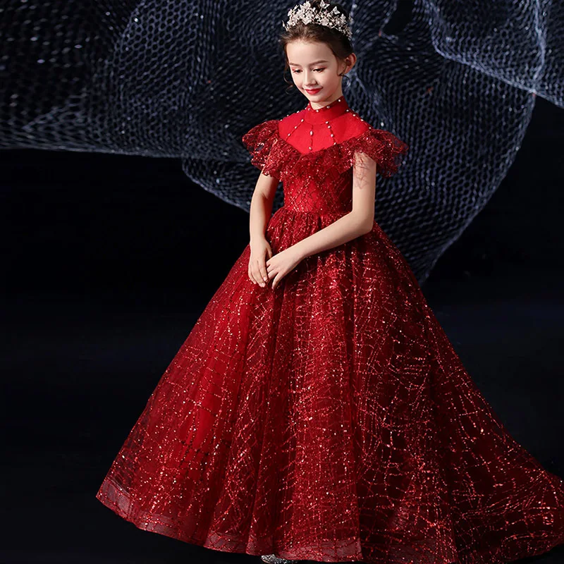 

Latest Trendy Design kids dress Modern stylish girls party dresses princess
