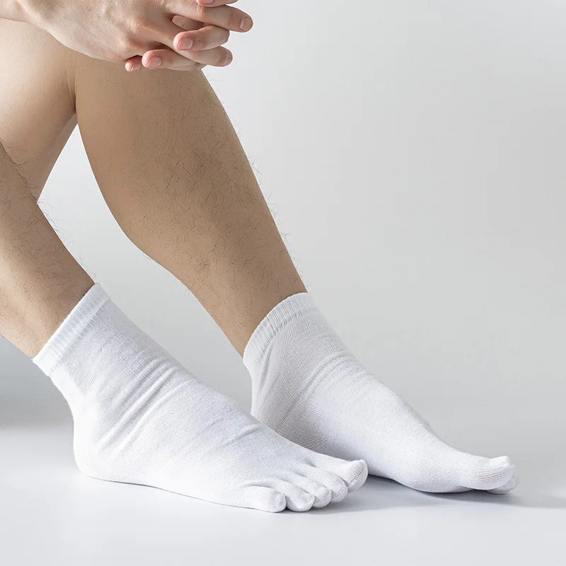 

Breathable Anti-Slip Sports Cotton Yoga Cycling Running Toe Socks Men And Women