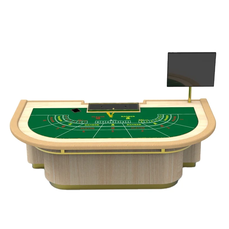 

YH Factory Manufacture Good Quality Custom Baccarat Table With Baccarat System