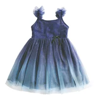 

New Wedding Frocks Designs Starry Sky Baby Girl Party Dresses