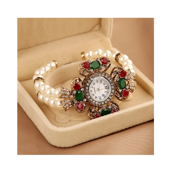 

New pearl watch bracelet