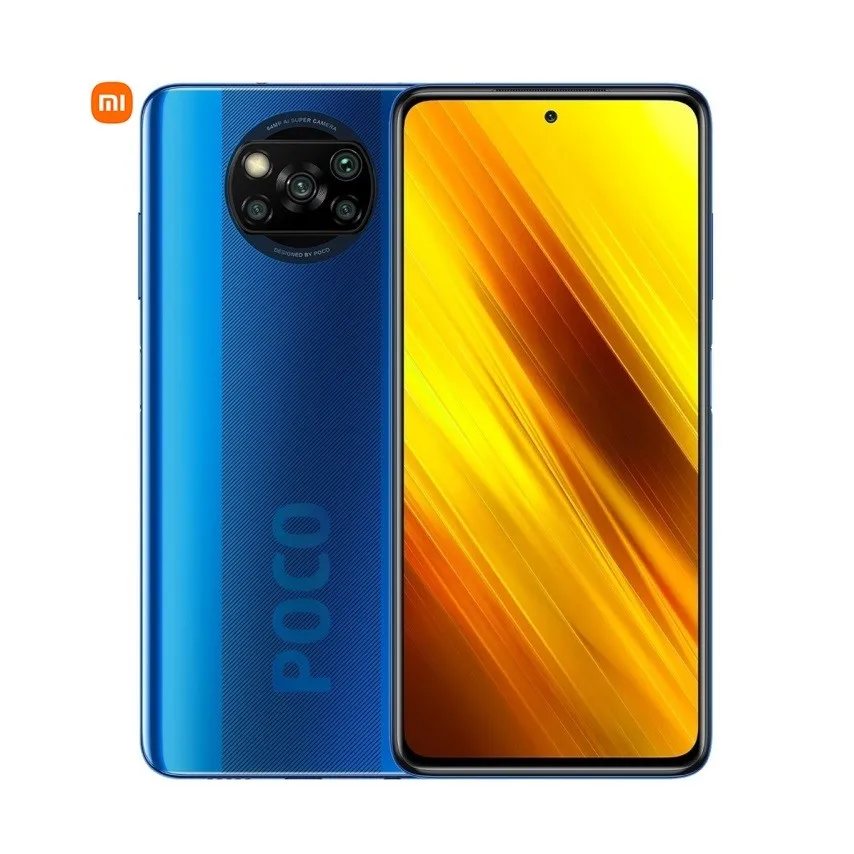 

Official Original Cheap Xiaomi POCO X3 6GB RAM 128GB ROM Smartphone 6.67 inch 5160mAh Battery Global Xaomi Phones