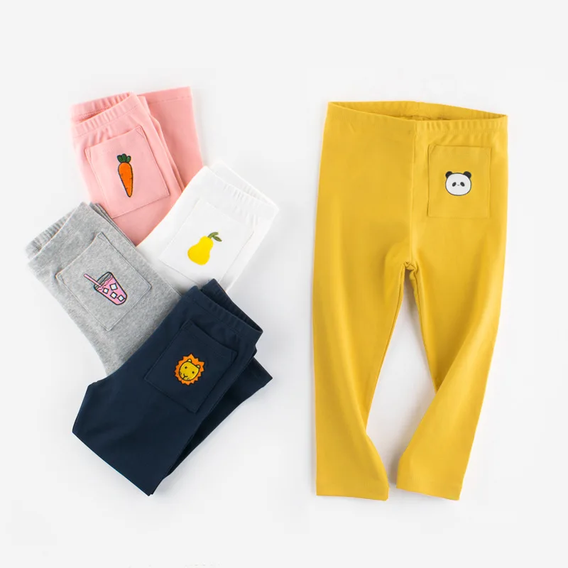 

New Arrival Fashion Causal Cute Baby Trousers Girls Leggings Pants