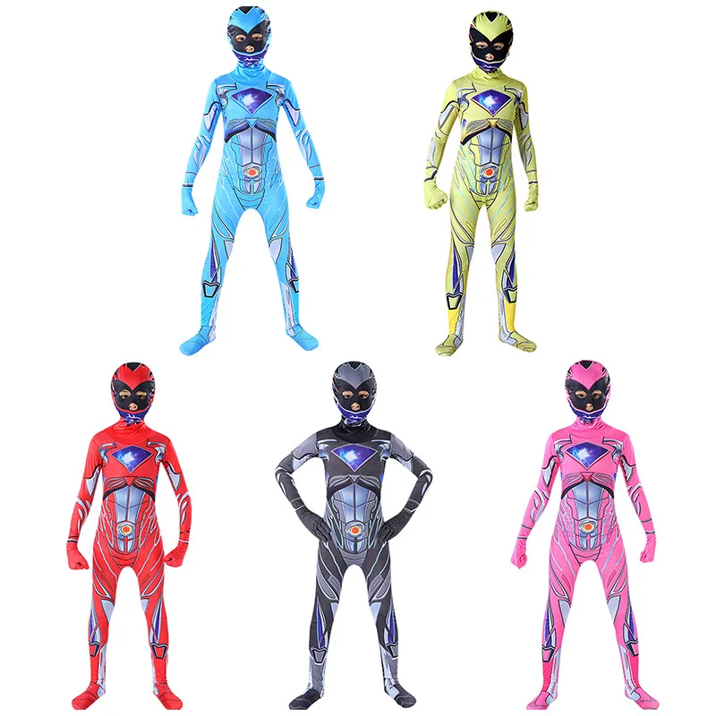 

Halloween costumes one-piece cosplay memories Super League Big Boys Party costumes for kids, 5 colors available