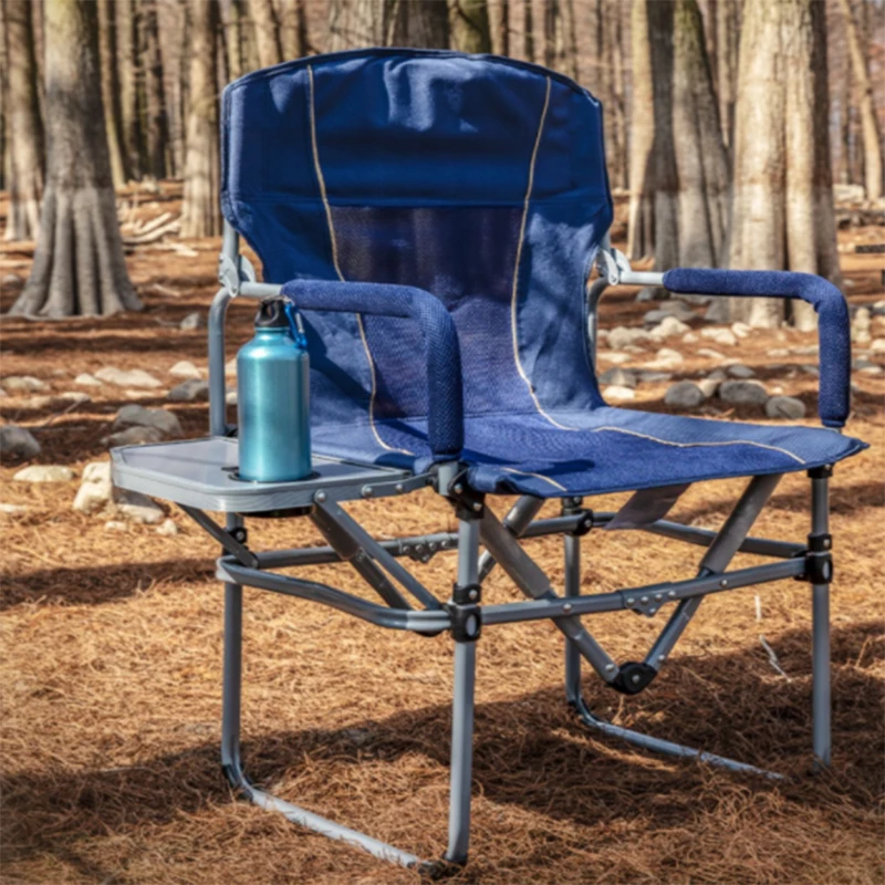 

Fishing Tools Outdoor Beach Moon Chair Aluminum Folding Fishing Chair Camping 600D Oxford Cloth Wholesale Travel Outdoor CHUNYOO, Blue