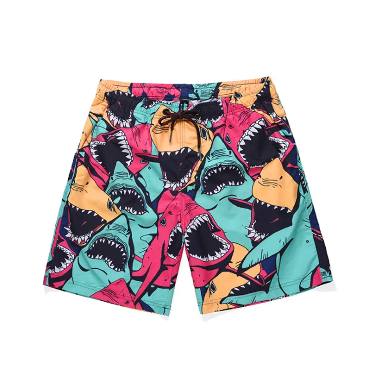

New Fashion Wholesale Top Quality Summer Mens Printed Beach Borad Swim Short