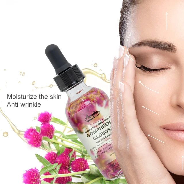 

Factory Best Quality Bulk Order Nail Cuticle Gomphrena Globasa Flower Blossom Multi use Petal Essential Oil With Nice Dry Flower