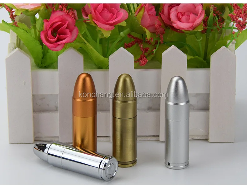 64MB to 256GB Military-themed Bullet Metal USB Flash Drive Golden Silver USB Stick - ANKUX.COM