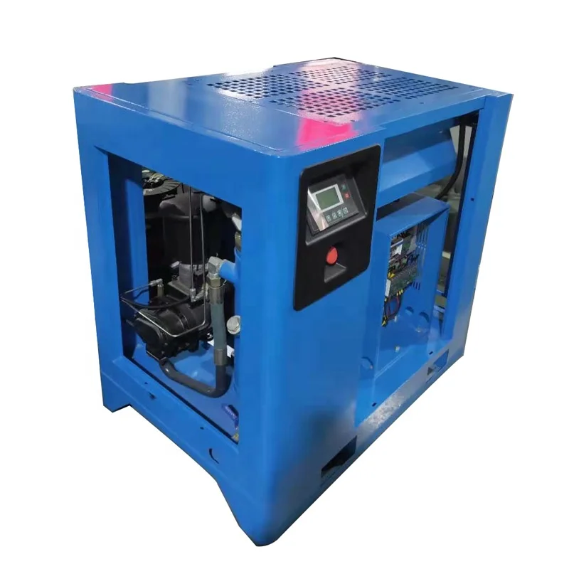 
Professional Manufacturer 7.5kw 10hp Fixed Speed Screw Air Compressor For Sale  (62348333223)