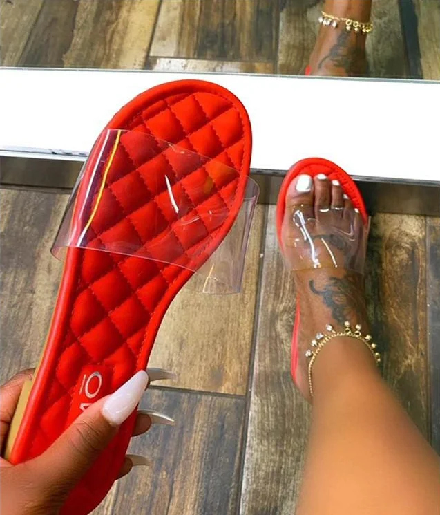 

2022 High quality fashion Simple and elegant style luxury crocodile leather flat ladies slippers