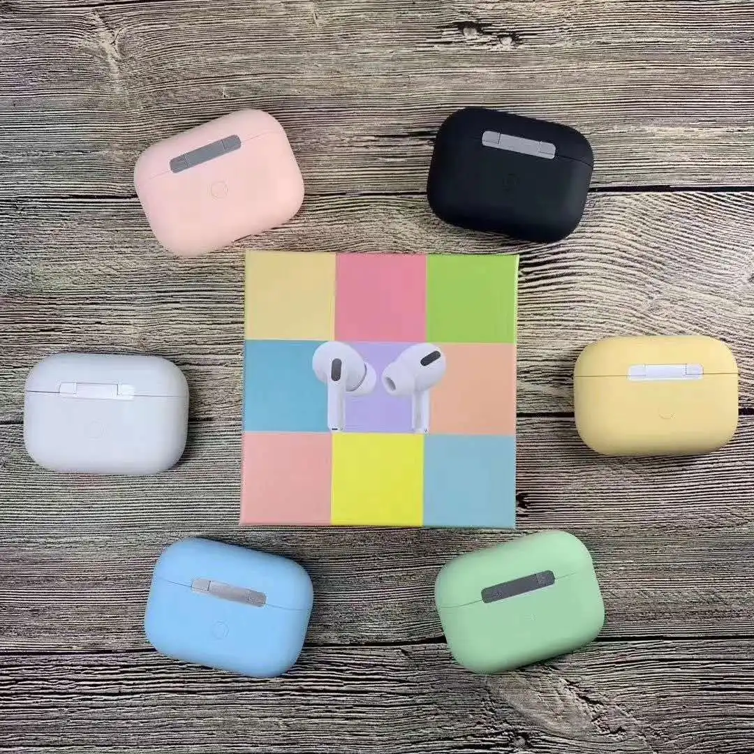 

2020 new tws wireless Macaroon air bt stereo de audio inpods 13 pro blue tooth de audio earphone, Green pink blue yellow white black