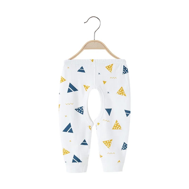 

Baby autumn pants open file pure cotton baby pants infant newborn pants, As picture
